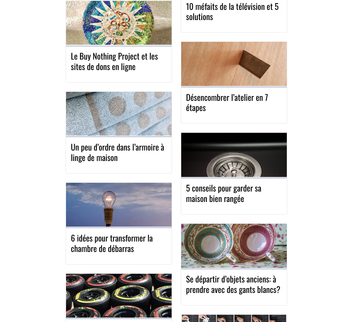 Page du blogue Un futur simple